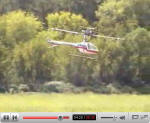 DuBro Whirlybird 505 helicopter in flight - Airplanes and Rockets