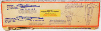 Parris-Dunn "Little Bobby" Helicopter Kit Box (bottom) - Airplanes and Rockets