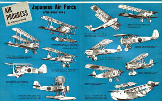 Air Progress - Japanese Air Force After World War I, November 1954 Air Trails - Airplanes and Rockets
