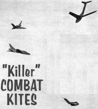 "Killer" Combat Kites, July 1954 Air Trails - Airplanes and Rockets