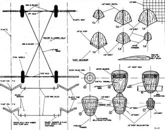 Macchi Castoldia Plans Sheet #2 - Airplanes and Rockets