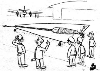 X-115 rocket plane comic - Airplanes and Rockets