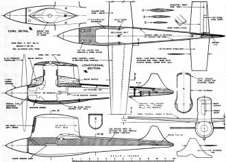 Monitor C/L SPeed Plans - Airplanes and Rockets