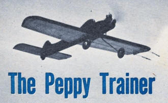 The Peppy Trainer, October 1950 Air Trails - Airplanes and Rockets