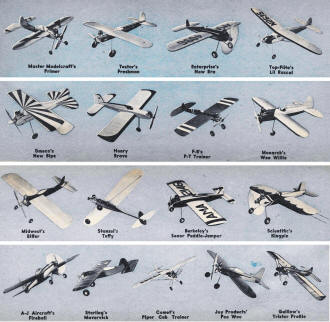 Basic trainer models - Airplanes and Rockets