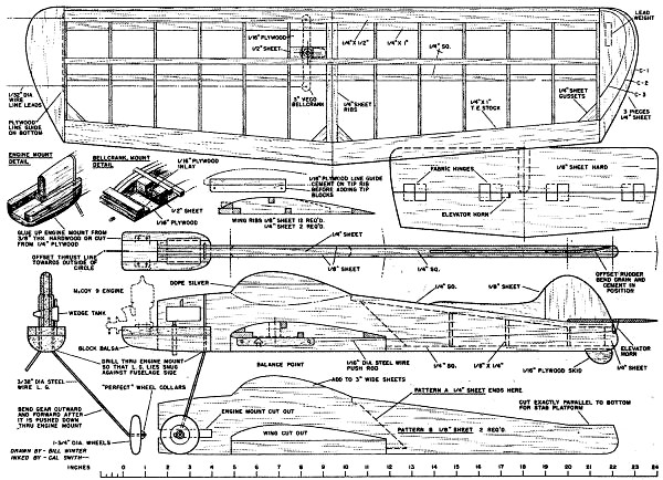 Peppy Trainer Plans - Airplanes and Rockets