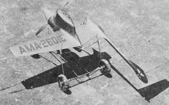 McCoy 29 powered asymmetrical speed job entered by J. Warren Kohler - Airplanes and Rockets