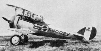 Snoopy's Sopwith Camel - Airplanes and Rockets