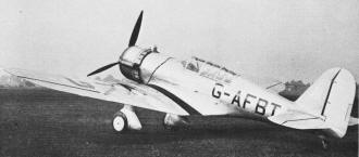 Rare Model 2L Gamma was used as the flying test bed for the Bristol Hercules - Airplanes and Rockets