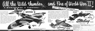 Sterling Models, April 1960 American Modeler - Airplanes and Rockets