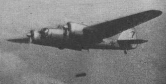 Z.K.B. 26, dropping bombs over Nazi-occupied territory - Airplanes and Rockets