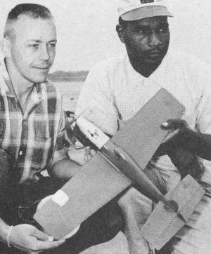 Don Jehlik & pilot Herb Stockton - Airplanes and Rockets