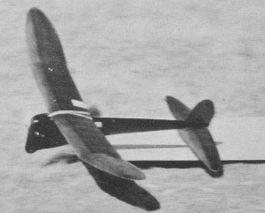 "Record Hound" in hair-raising takeoff was entered by Tom Protheroe - Airplanes and Rockets