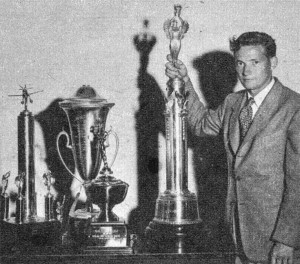 Milton Hugelot, National champion, November 1946 Air Trails - Airplanes & Rockets