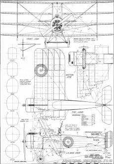 Armstrong Whitworth FK-10 Quadplane 3-View - Airplanes and Rockets