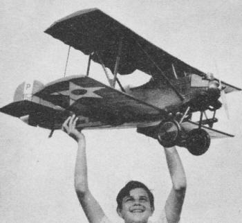 an Gaydos, East Peterson, N.J., and his 52 1/2- Sperry Messenger - Airplanes and Rockets