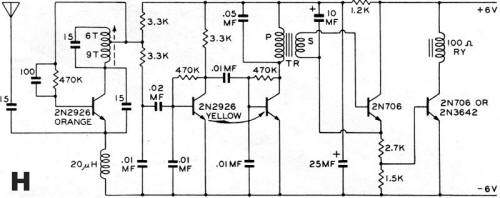 Transistorized R/C transmitter schematic - Airplanes and Rockets