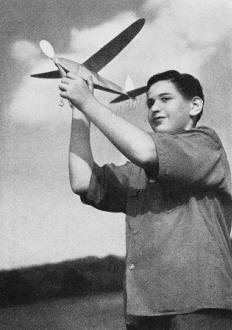 All-Balsa Plane Model ... The Minute Man, June 1941 Popular Science - Airplanes and Rockets