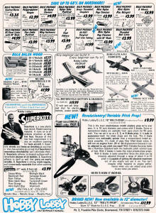 Hobby Lobby Advertisement (p4) - Airplanes and Rockets