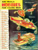 March 1955 Air Trails Cover - Airplanes and Rockets