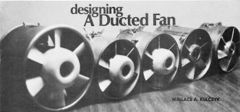 Designing a Ducted Fan - Airplanes and Rockets