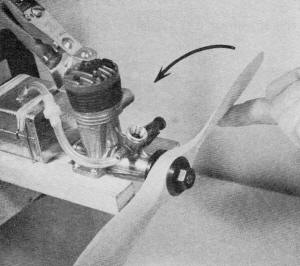 Set the needle valve per article - Airplanes and Rockets
