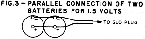 Parallel Connections of Two Batteries for 1.5 Volts - Airplanes and Rockets