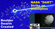 Dimorphos DART Strike - Airplanes and Rockets