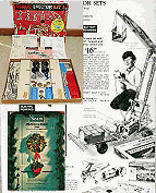 Gilbert Erector Set from the 1969 Sears Christmas Wish Book - Airplanes and Rockets