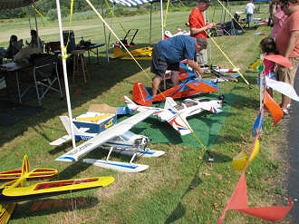 Old Timer, Float Plane, Long EZ, Old Timer at the Thermal-G R/C Club Summer 2010 Fly-In - Airplanes and Rockets