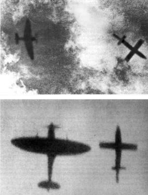 Spitfire Tipping-Off a V1 - Airplanes and Rockets