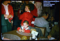 Kirt Blattenberger at Britts department store (Parole Plaza) Christmas 1962 - Airplanes and Rockets