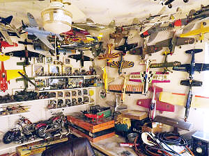 Charlie's Amazing Cox Model Airplane Collection (1) - Airplanes and Rockets