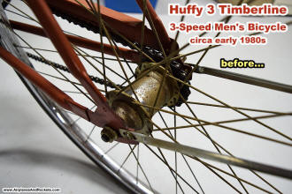 Huffy 3 Timberline Men's Bicycle (original) #5 - Airplanes and Rockets