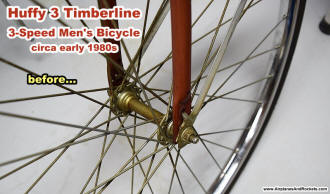 Huffy 3 Timberline Men's Bicycle (original) #3 - Airplanes and Rockets