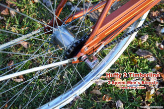 Huffy 3 Timberline Men's Bicycle (restored) #10 - Airplanes and Rockets
