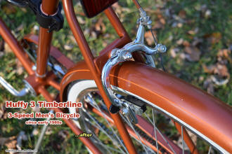 Huffy 3 Timberline Men's Bicycle (restored) #9 - Airplanes and Rockets
