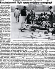 June 12, 1992 (page 36), history of AMA's relocation to Muncie - Airplanes and Rockets