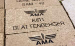 AMA Commemorative Brick, Kirt Blattenberger - Airplanes and Rockets