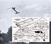 Flettner-Type Rotor Wing-Control Line Model, March 1957 American Modeler Magazine - Airplanes and Rockets