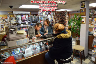 Maxwell's Hobby Shop in Erie, Pennsylvania - Airplanes and Rockets
