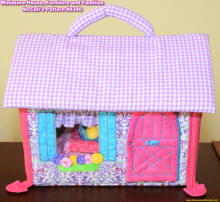 Customized Bunny House (McCalls 8346 Miniature House) - Airplanes and Rockets