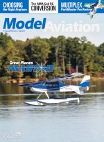 March 2016 "Model Aviation" cover - Airplanes and Rockets