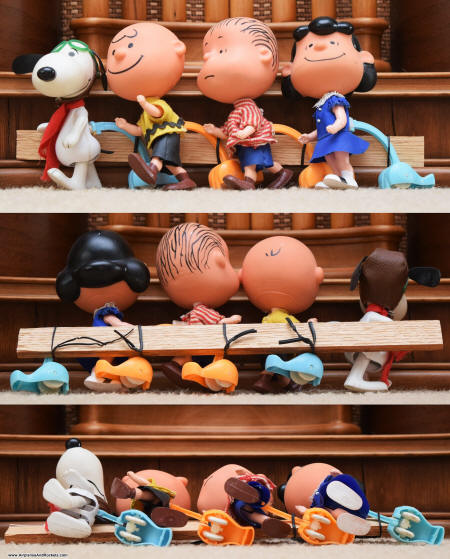Peanuts Skediddlers Collection - Airplanes and Rockets