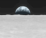 S. Korea Lunar Orbiter Photos of Earth & Moon - RF Cafe