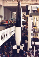 V-2 rocket in the Smithsonian Air & Space Museum - Airplanes and Rockets