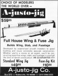 A-justo-jig advertisement - Airplanes and Rockets