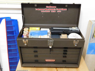 Craftsman 7-Drawer Machinist's Toolbox (top open) - Airplanes and Rockets