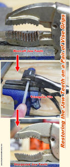How to Recondition Vise-Grip Pliers - Airplanes and Rockets