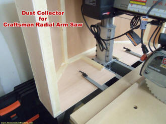 Sawdust Collector for Radial Arm Saw - Airplanes and Rockets